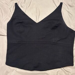 CAbi Black crop Top